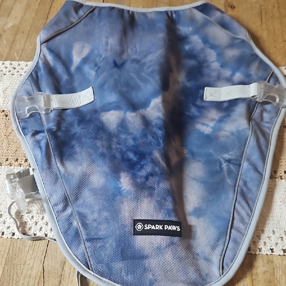 Spark Paws Blue Cooling Vest - Picture 4 of 12
